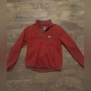 Men’s LL bean quarter button